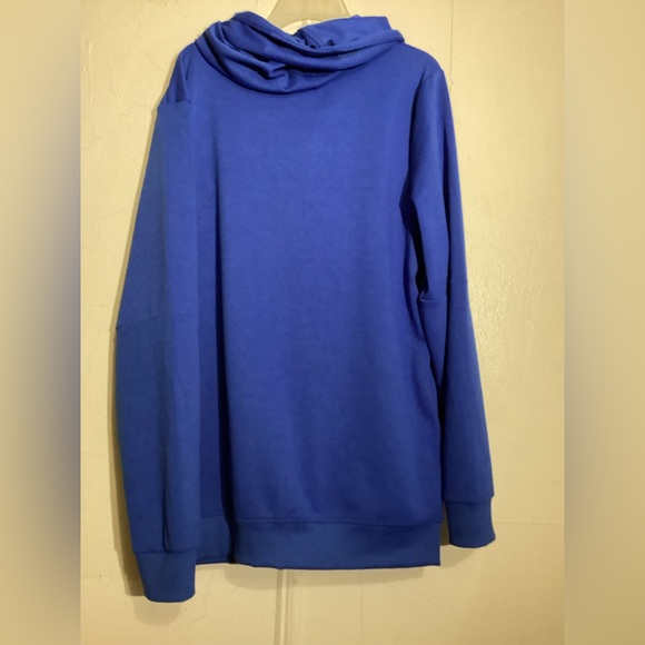 Riflessi Men's 3xl Hoodie Navy Zip-Up Sweater NWT - Picture 4 of 6